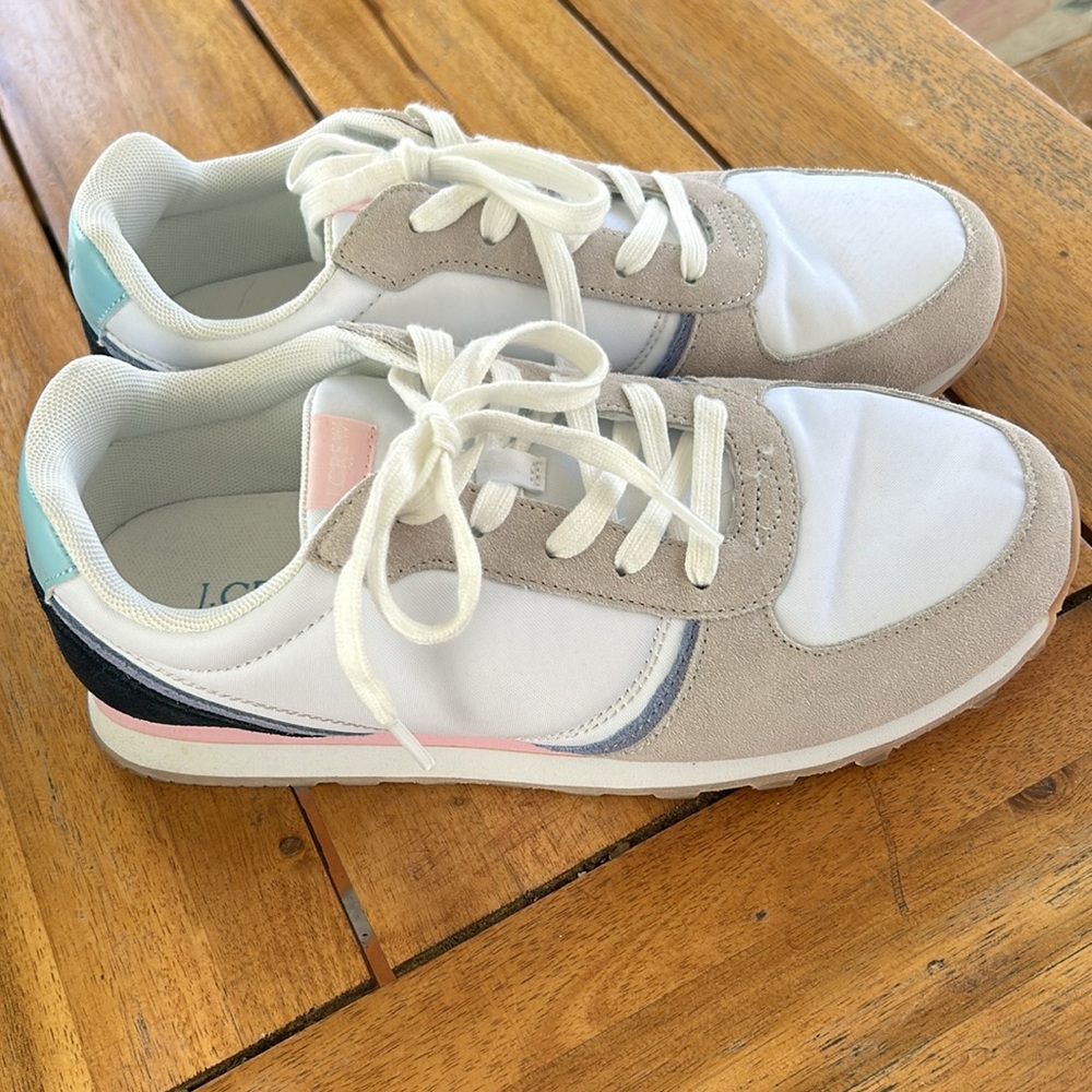 J. crew Women’s City Sneakers | Like New | Size 10 - Picture 3 of 6